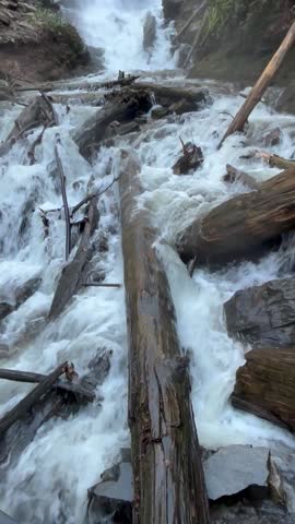Mingo Falls in Cherokee North Carolina