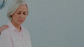 Examining patient, healthcare professional with financial data animation in clinic setting. finance, analysis, medical, consultation, doctor - Powered by Shutterstock - Get 15% off with code: PIKWIZARD15