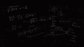 Chalk drawings of mathematical equations and geometric shapes on school blackboard. Mathematics, geometry, education, learning, classroom - Powered by Shutterstock - Get 15% off with code: PIKWIZARD15