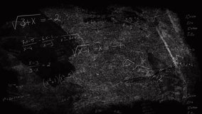 Chalkboard filled with mathematical equations and geometric diagrams in school setting. Mathematics, geometry, education, learning, classroom, algebra - Powered by Shutterstock - Get 15% off with code: PIKWIZARD15