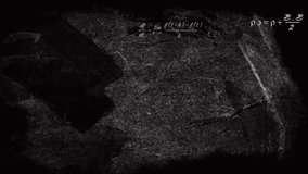 Flash Sale animation over chalkboard with school mathematical equations and diagrams. Promotion, discount, shopping, mathematics, education, marketing - Powered by Shutterstock - Get 15% off with code: PIKWIZARD15