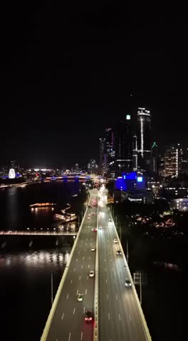 Vibrant Cityscape | Urban Life | Bustling Streets at Night"