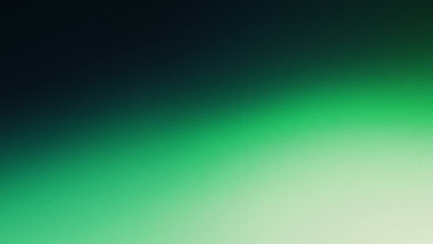 Endless loop video of abstract gradient background in shades of green and black creating a smooth transition ideal for modern design projects and digital applications