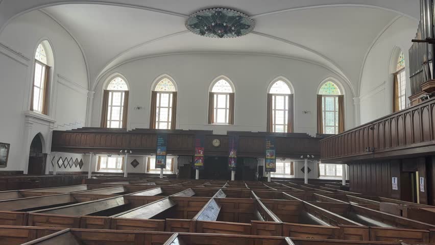 Inside the oldest church in Cape Town, South Africa.