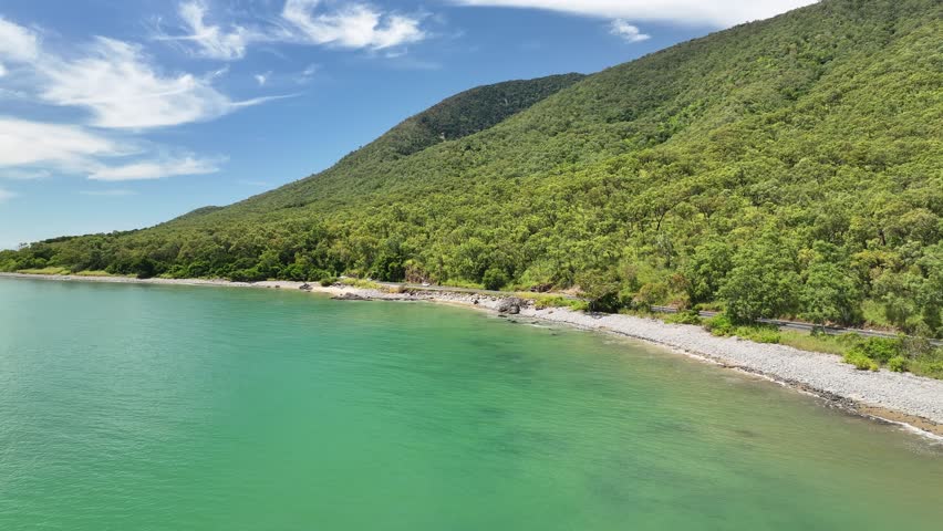 Coastal scenic road in Far North Queensland - Australia
