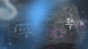 Cyber Monday Sale with animation of colorful shapes and math equations. shopping, discount, e-commerce, marketing, retail, mathematics - Powered by Shutterstock - Get 15% off with code: PIKWIZARD15