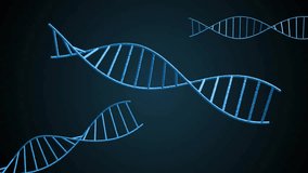 Forming network, animation of DNA strands with glowing connections in digital space. Biotechnology, genetics, science, molecular, innovation - Powered by Shutterstock - Get 15% off with code: PIKWIZARD15