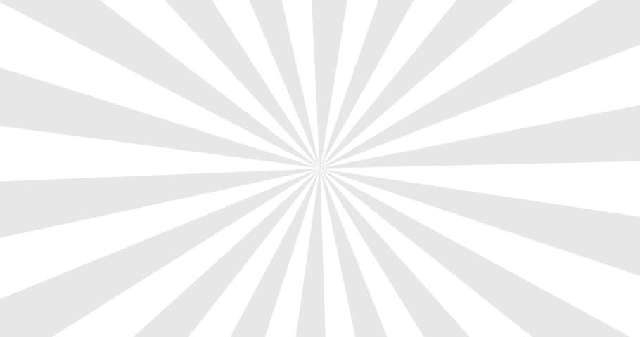 Video background light white sunburst rotate 