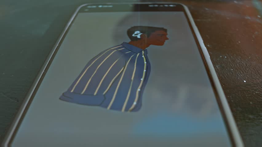 Presentation of a man with Hearing Aid