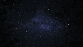 Starry night sky against the background of outer space. Night starry sky. Travelling along Milky Way to distant galaxies and constellations. Intergalactic travel. - Powered by Shutterstock - Get 15% off with code: PIKWIZARD15