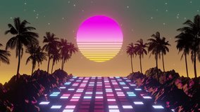 80s Dance Floor Background and Loop - Powered by Shutterstock - Get 15% off with code: PIKWIZARD15