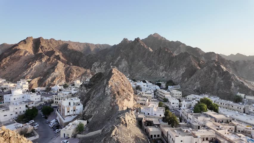 Nice view taken from Mutrah Fort in Muscat Oman