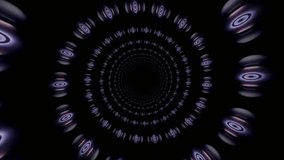 sphere created with an abstract led lights rotated on dark background in an infinite depth spiral descending effect animation - Powered by Shutterstock - Get 15% off with code: PIKWIZARD15