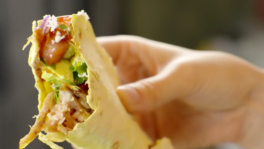 Tasty Mexican Tacos Filled Meat. Homemade American Soft Shell Beef Tacos. Mexican Food Burrito. Tortilla Fast Food. Mexican Pork Carnitas Tacos Fajitas. American Taco Salsa Corn Tortilla Carne Asada
