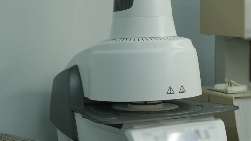 Dental ceramic furnace processing dental crowns