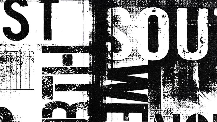 Fast motion background with black and white grunge texture. 4K quality footage