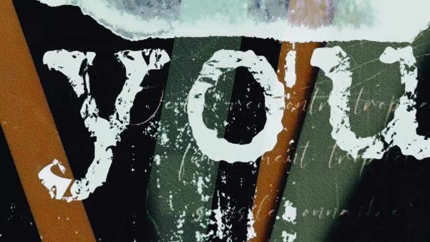 Messy graphic fast motion transitions with retro colors. 4K quality footage