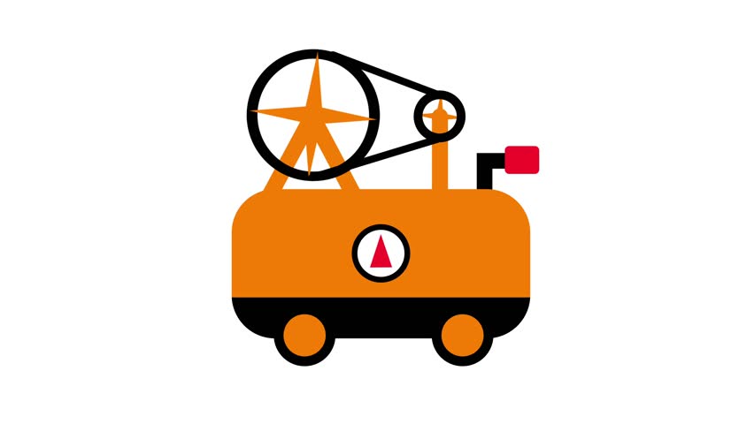 a mechanical tool that functions to increase the pressure of a compressible fluid, namely gas or air