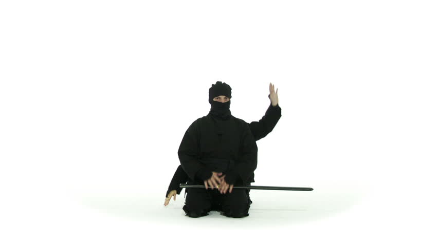 Ninjas keep their armies up their dark sleevies. Here's one with four arms,