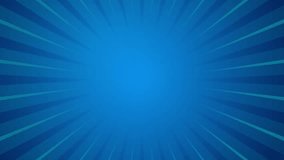 blue rays comic cartoon style background video motion graphic footage - Powered by Shutterstock - Get 15% off with code: PIKWIZARD15