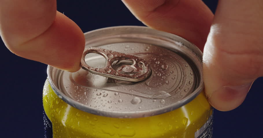 To successfully open a carbonated beverage can, one typically uses a convenient pull tab mechanism