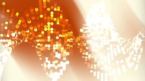 Dynamic DNA sequence visualization with glowing particles flowing through golden helix structures, perfect for medical research presentations. - Powered by Shutterstock - Get 15% off with code: PIKWIZARD15