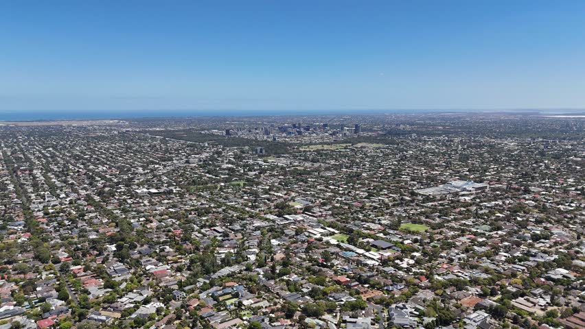 Mount Osmond Lookout, Adelaide, South Australia – 4K Aerial Drone Footage of Adelaide City, Hills, Scenic City Skyline, Sunset, Nature Trails, and Beautiful Landscape of Adelaide Hills Region