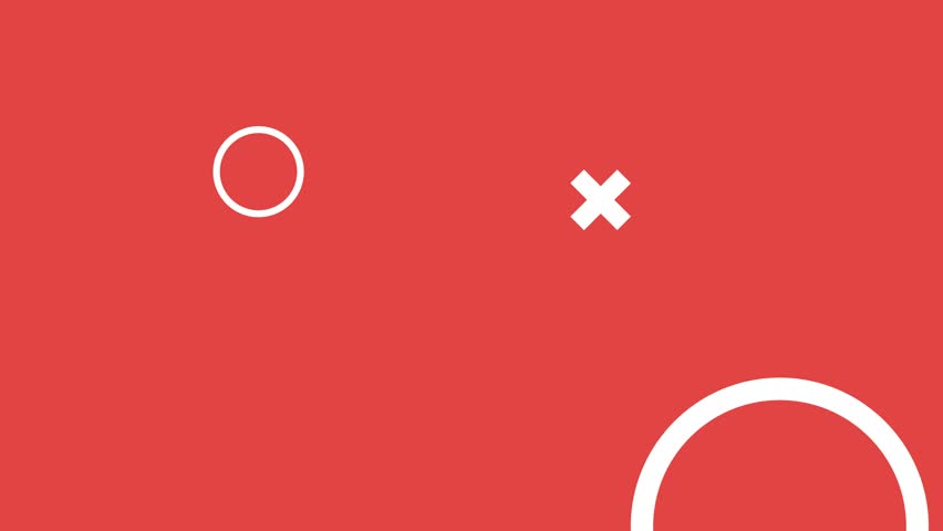 abstract red pink background tic tac toe