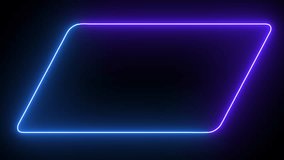 4K Cool radio podcast logo animated in neon background. Radio podcast logo for recording, podcasts, Live Streaming, celebration, and New Year in 4K. Radio podcast logo animation. - Powered by Shutterstock - Get 15% off with code: PIKWIZARD15