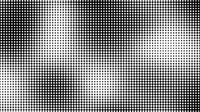 Halftone dot motion pattern seamless looped background. Animated grid of white dots texture against black backdrop, gradient effect overlay - Powered by Shutterstock - Get 15% off with code: PIKWIZARD15