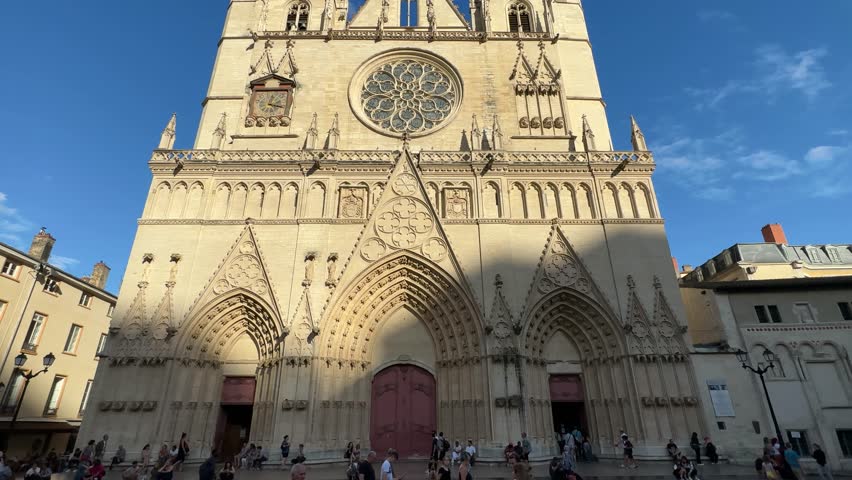 Cathedral Saint-Jean-Baptiste de Lyon, France