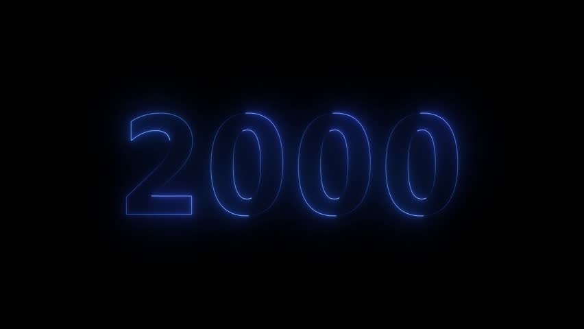 Futuristic Motion Purple Blue Shiny Number 2000 Lines Effect And Square Dots Particles Reveal On Dark Purple Glitter Dust Background.	
 - Powered by Shutterstock - Get 15% off with code: PIKWIZARD15