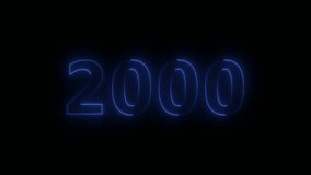 Futuristic Motion Purple Blue Shiny Number 2000 Lines Effect And Square Dots Particles Reveal On Dark Purple Glitter Dust Background.	
 - Powered by Shutterstock - Get 15% off with code: PIKWIZARD15