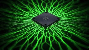 Cybernetic Circuit Board with Electric Pulses - Powered by Shutterstock - Get 15% off with code: PIKWIZARD15