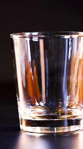 Juice being poured into a glass
