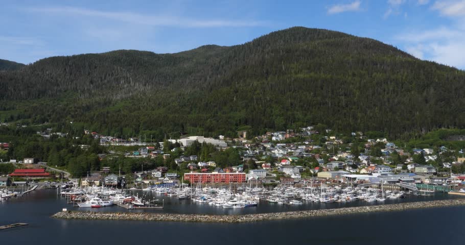 Ketchikan Boat Harbor, Tongass Narrows, Alaska