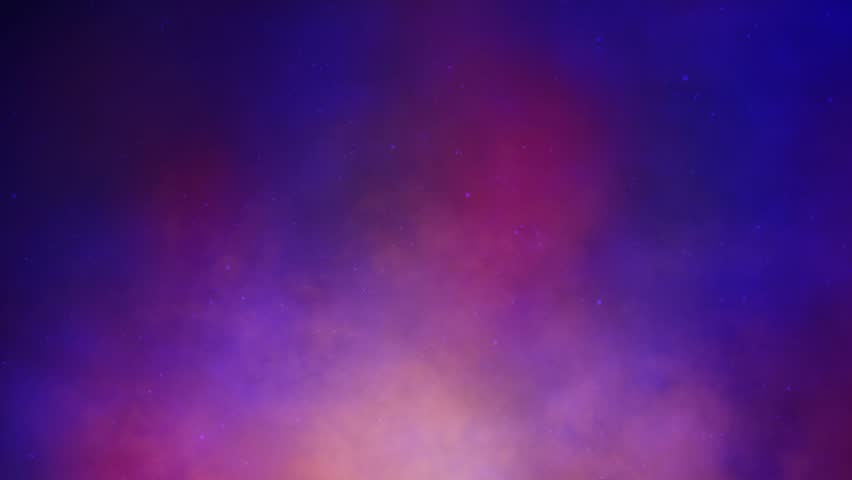 Loopable Abstract Cosmic Cloud with Starry Accents and Aurora - Dreamy Gradient Blue Foggy Background with Red Smoke Textures - Powered by Shutterstock - Get 15% off with code: PIKWIZARD15
