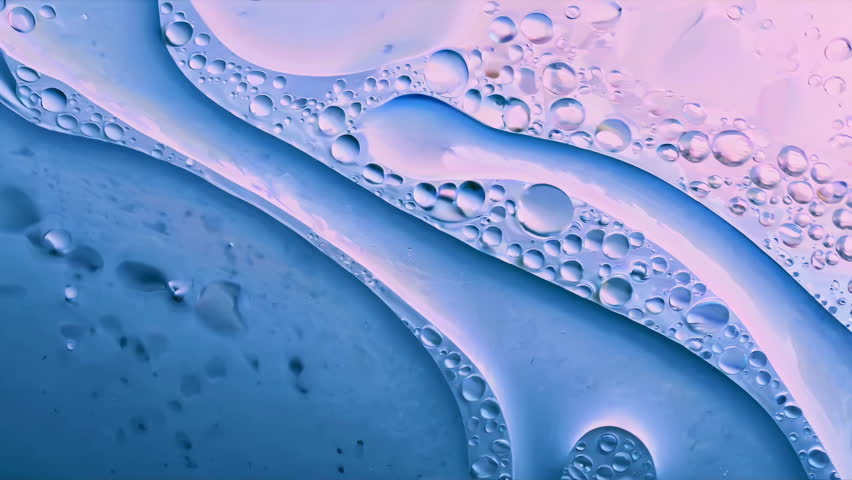 Immerse yourself in mesmerizing and colorful liquid visuals, filled with bubbles and smooth waves flowing gracefully