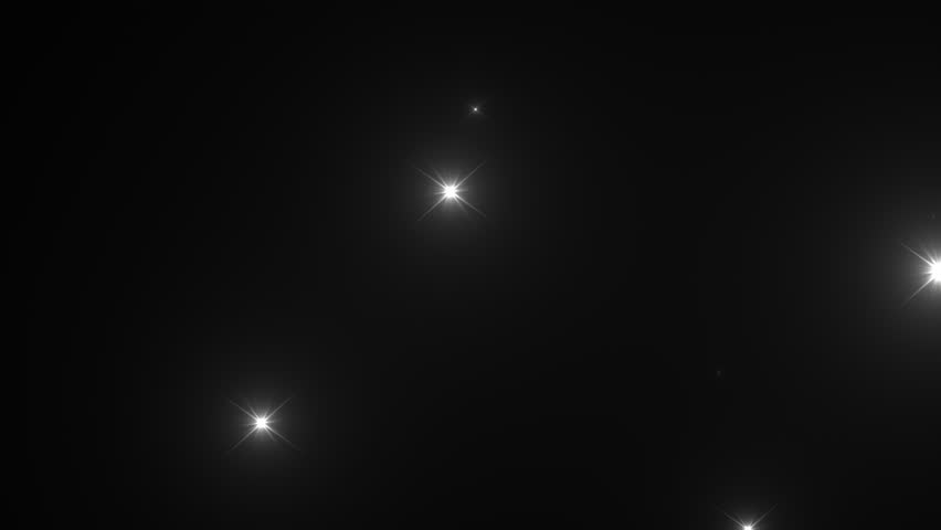 Photographer camera flashes. Random bright blinking lights. Flashing lens flares. Seamless looping.