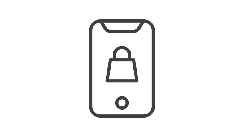 Animated Online Shopping Customer Rating Icon