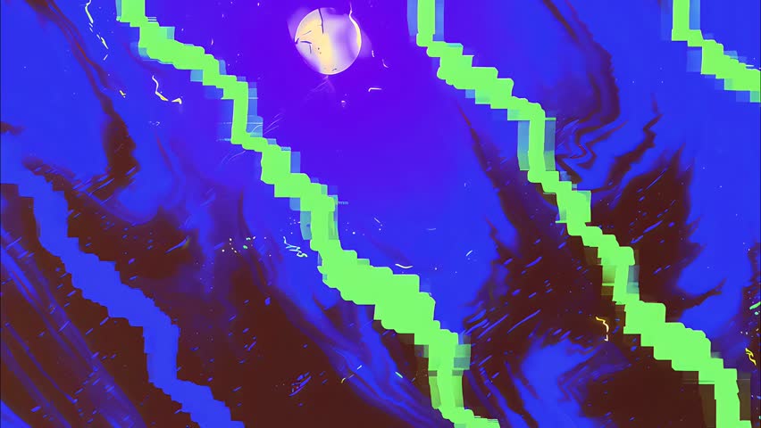 Seamless looping cartoon-style animated background with a vibrant, colorful, and dynamic look. Perfect for motion graphics, comics, anime aesthetics, and creative design projects.