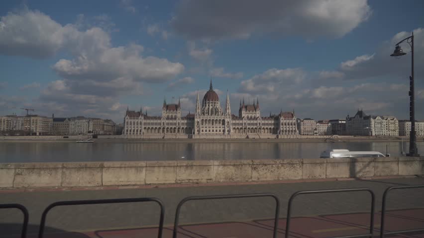 Budapest, Hungary. Orszaghaz. Hungarian Parliament Building. House of the Country or House of the Nation. National Assembly of Hungary. Notable landmark of Hungary. Tourist destination. 
