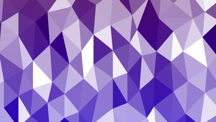 Abstract Triangle Morph Dance 4K features triangles shapes with a purple to blue shifting gradient made to look three dimensional moving and morphing in a loop.   - Powered by Shutterstock - Get 15% off with code: PIKWIZARD15