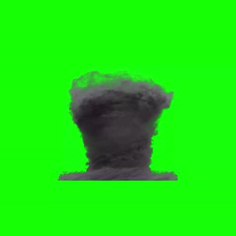 tornado lightning giant storm isolated 3d animation