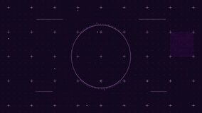 Futuristic clock animation with glowing blue and purple digital elements. Technology, time, neon, cyber, countdown, sci-fi - Powered by Shutterstock - Get 15% off with code: PIKWIZARD15