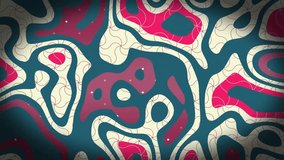 Animation of abstract shapes and patterns with YOU WIN! in bold white letters. typography, colorful, geometric, motion, expression - Powered by Shutterstock - Get 15% off with code: PIKWIZARD15