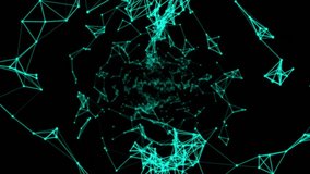 Level up text animation over blue shapes on black background. typography, abstract, digital, graphic, transformation, motion - Powered by Shutterstock - Get 15% off with code: PIKWIZARD15