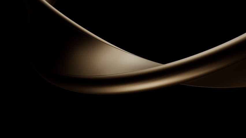 The abstract golden looping animation background.