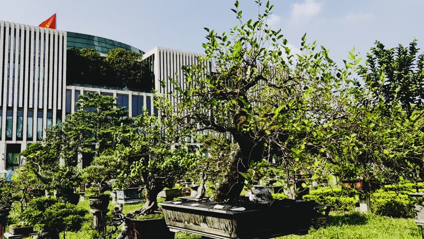 Hanoi,Vietnam -March 05 2025:National Assembly Building of Vietnam with Vietnam flag
