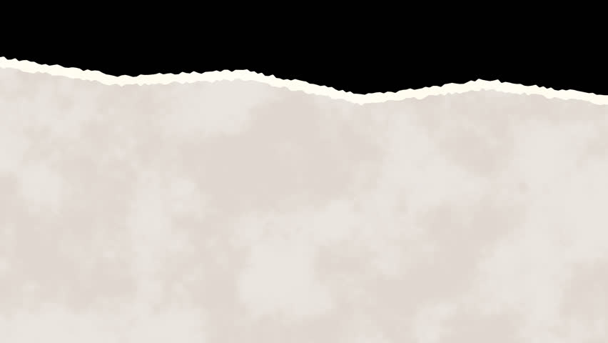 Torn paper transition animated with alpha channel. Ragged edges paper in and out motion graphic on transparent background. Ripped paper, grey, pink, blue, green.
